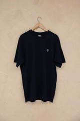 Rävke logo Tee Blau, logo blau