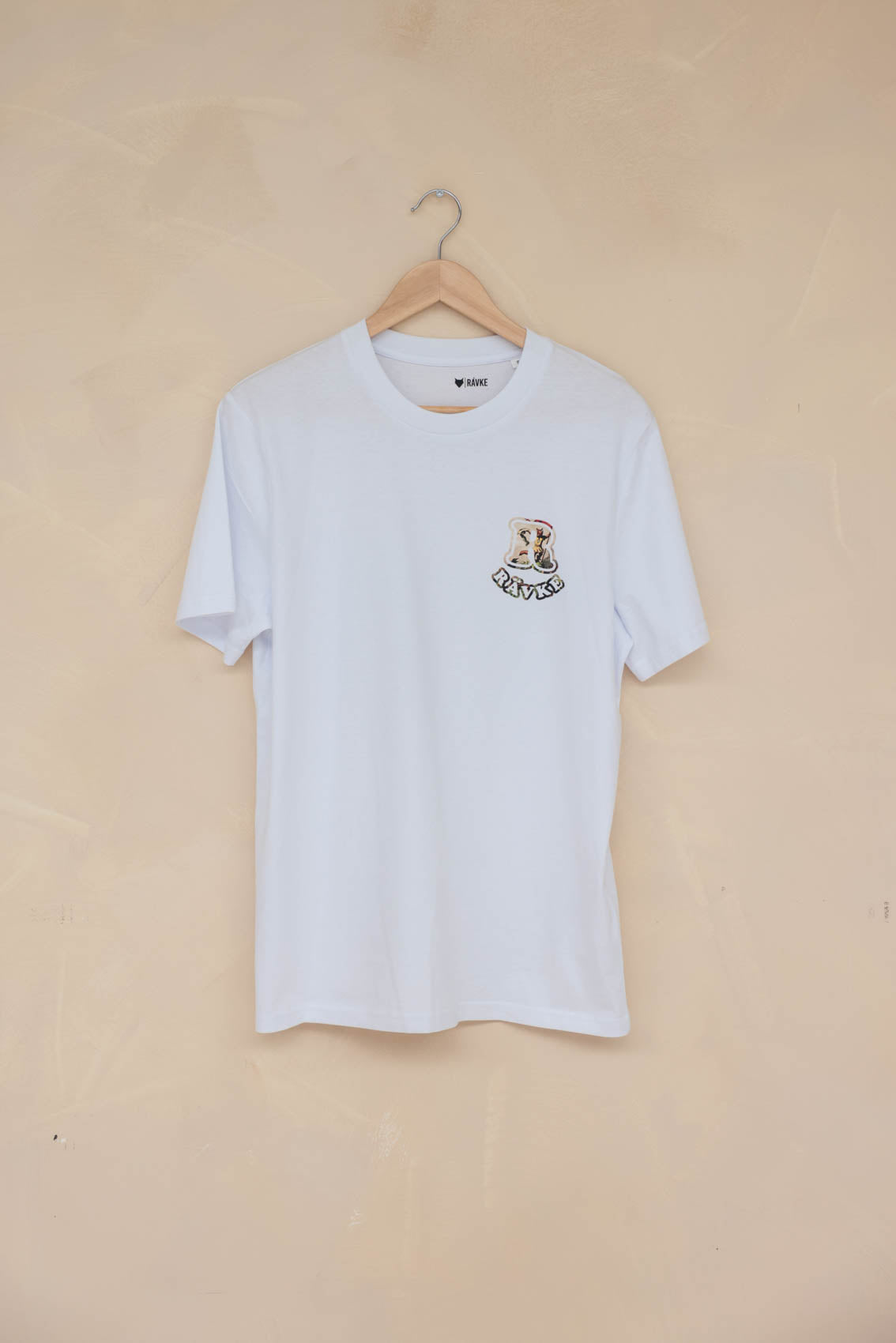 Rävke Tee white, Rävke blue Fox