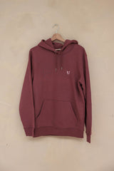 Hooded Sweat Aleks Svenska Dark Rosé