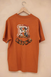 Rävke logo Tee Orange, Knight Fox