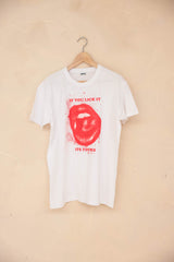 Rävke Tee white, If you lick it its yours