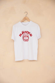 Rävke Tee white, lips