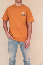 Rävke logo Tee Orange, Knight Fox