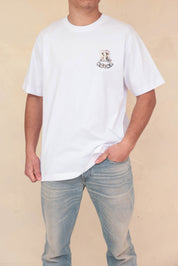 Rävke Tee white, Rävke blue Fox