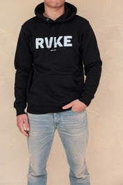 Hooded Sweat Aleks Svenska Black chest RVKE