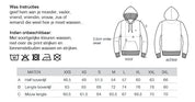 Hooded Sweat Aleks Svenska Black chest RVKE