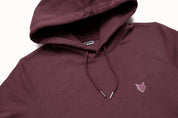 Hooded Sweat Kids Aleks Svenska Dark Rosé