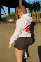 Hooded Sweat White, If you lick it its yours