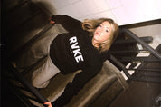 Hooded Sweat Aleks Svenska Black chest RVKE