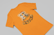 Rävke logo Tee Orange, Knight Fox