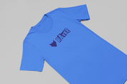 Rävke Tee light blue, logo