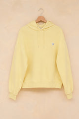 Rävke hooded sweat yellow LADIES, RÄVKE logo - The Originals