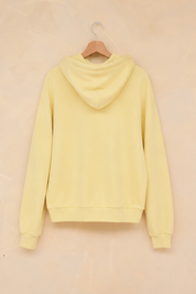 Rävke hooded sweat yellow LADIES, RÄVKE logo - The Originals